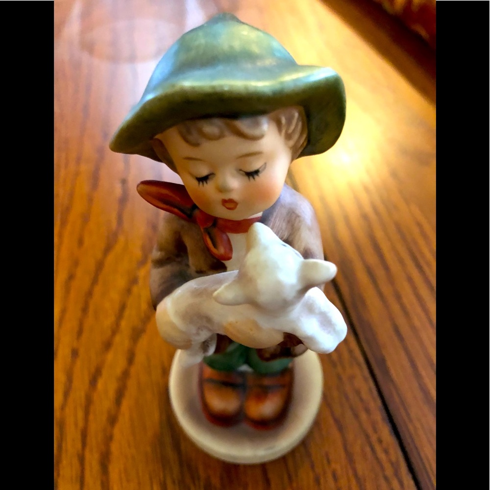 4 1/2 Inch Hummel Figurine, “Lost Sheep”—1962. Perfect Condition.